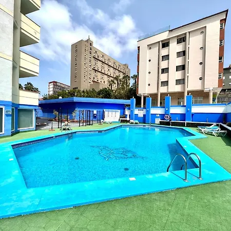 Daire Apartmento A 150m De Playa, Con Piscina Climatizada