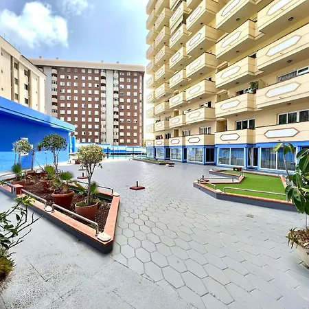 Apartmento A 150m De Playa, Con Piscina Climatizada * 拉克鲁斯
